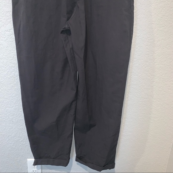 NEW $119 Zara Cotton Linen Blend Utility Jumpsuit with Belt Large FW21 4043/272 - Picture 9 of 15